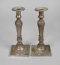 Silber Paar Biedermeierleuchter