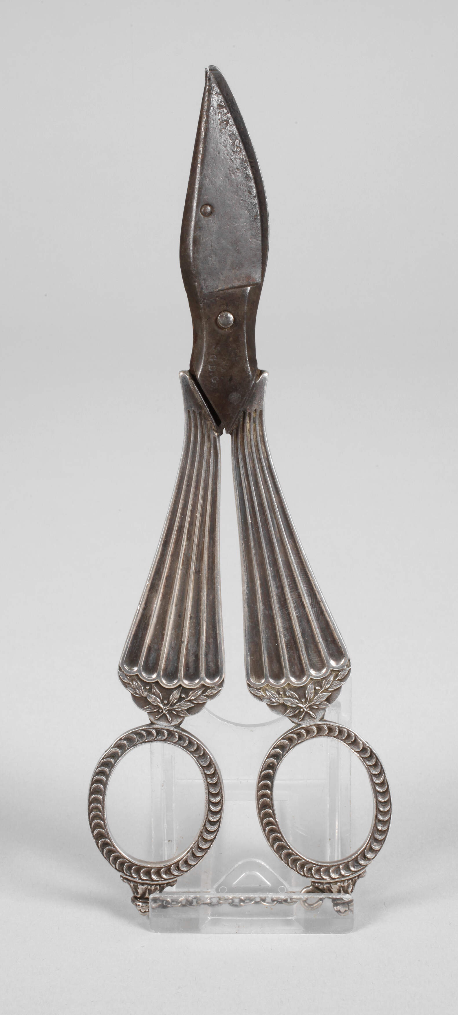 Silber klassizistische Dochtschere