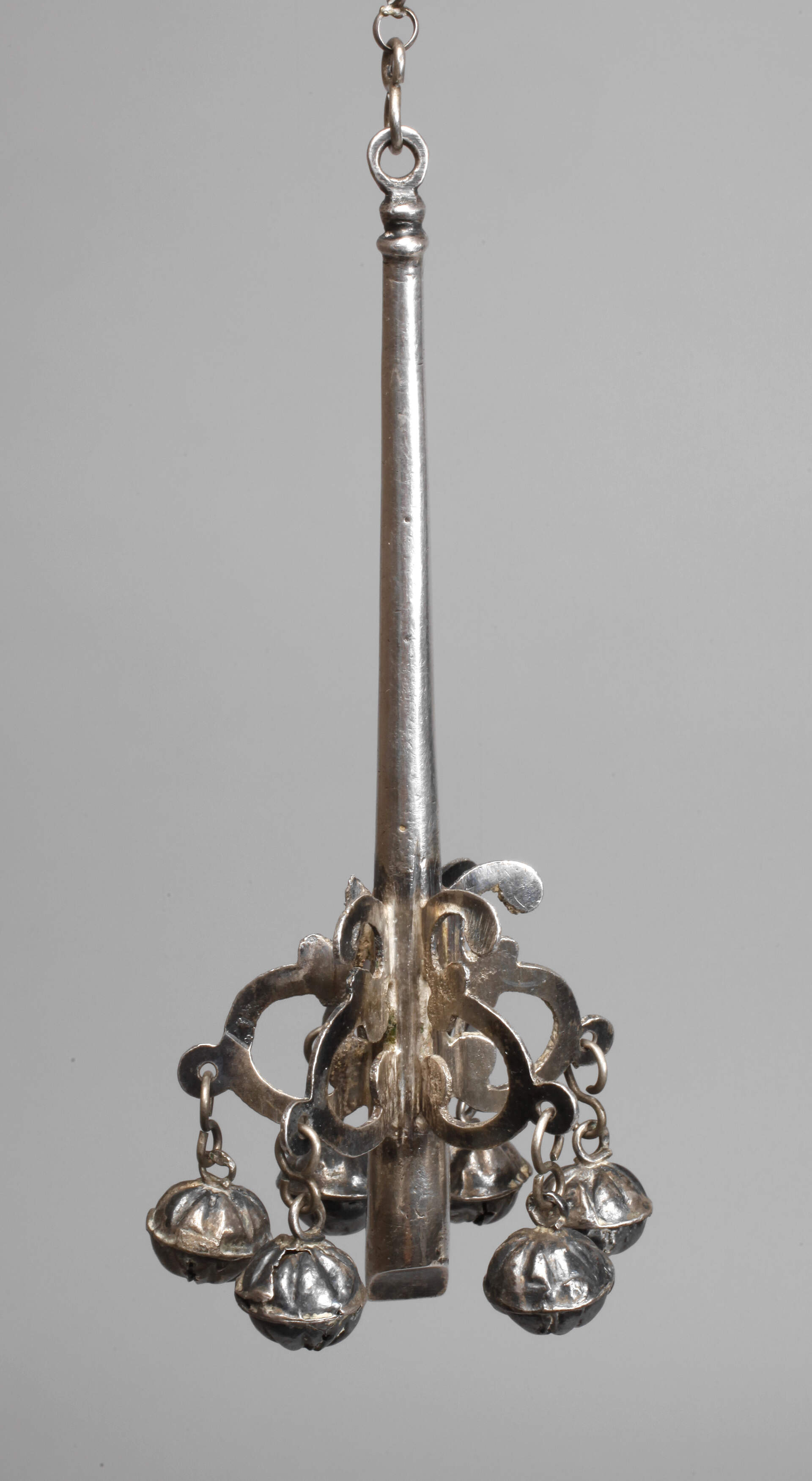 Silber Kinderrassel Italien