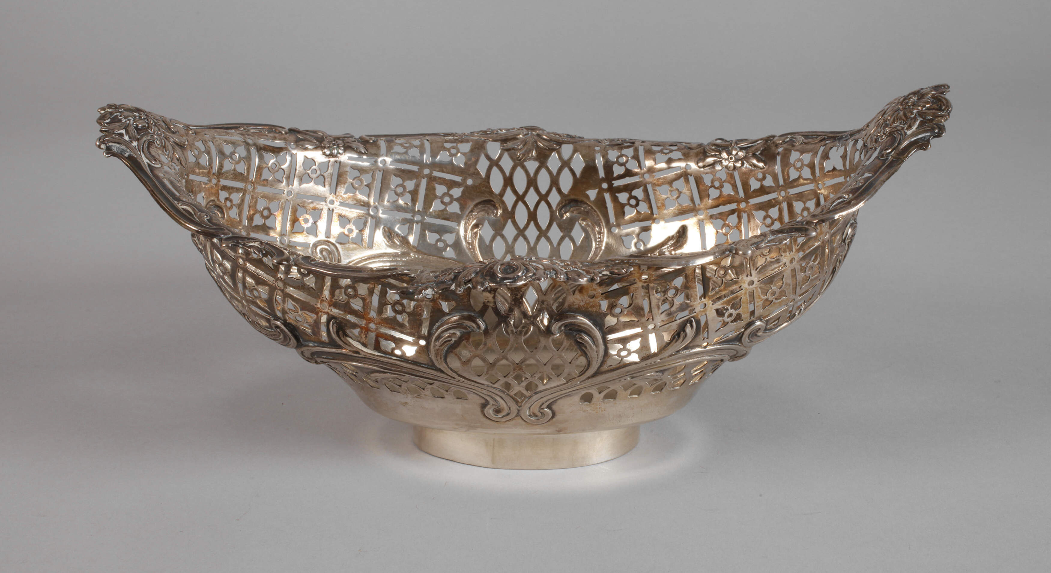 Silber Durchbruchschale England