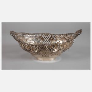 Silber Durchbruchschale England