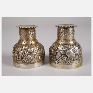 Silberflakon im Renaissancestil