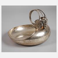 Silberschale im Art déco-Stil111