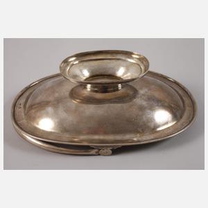 Tafelaufsatz und Zuckerdose Silber