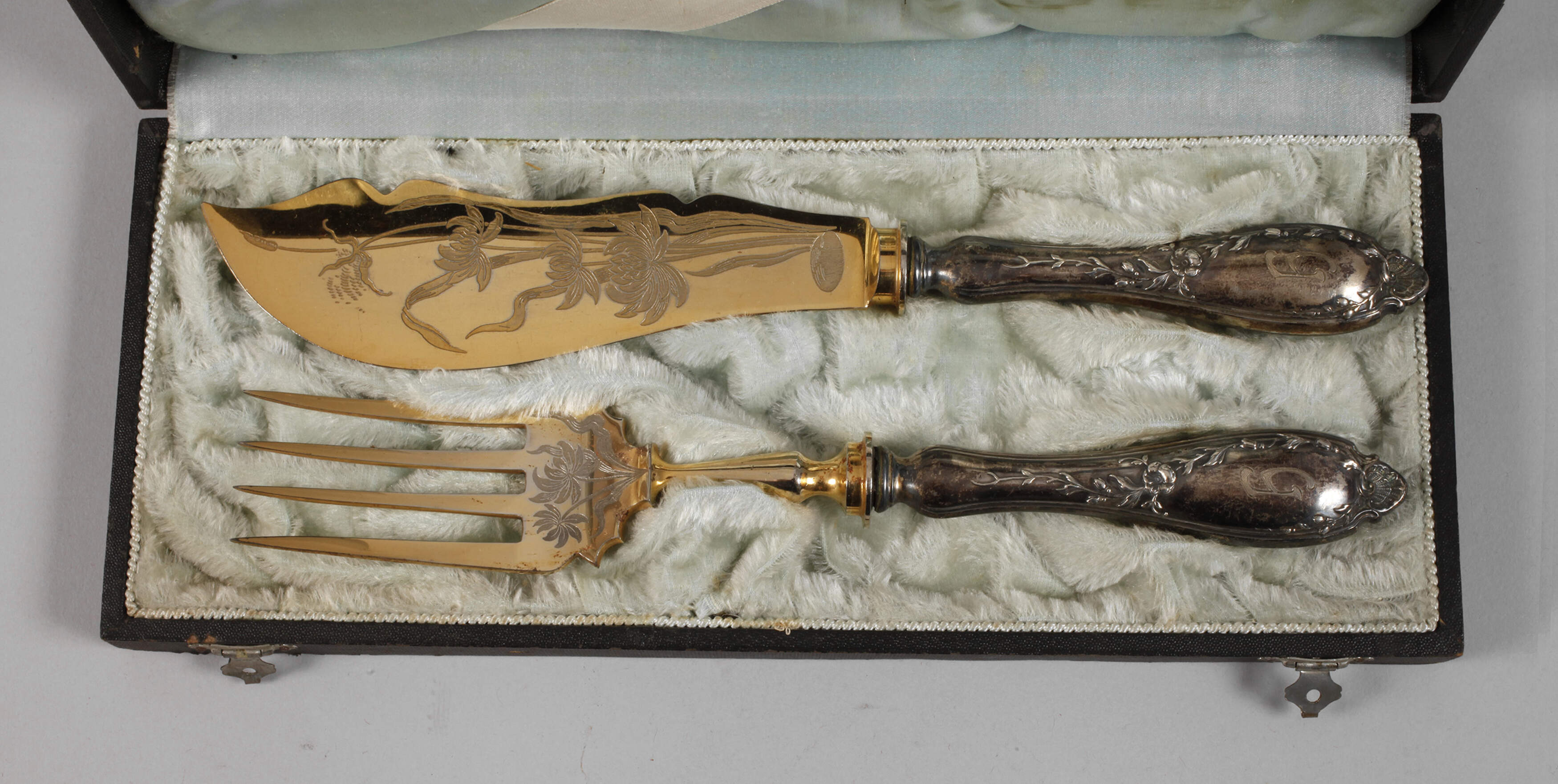 Vorlegebesteck Silber