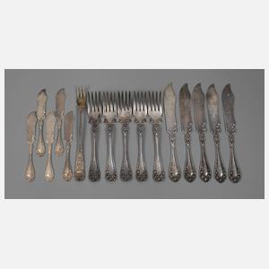 Silber Fischbesteck USA