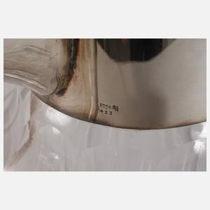 Große Kühlkanne mit Silbermontierung