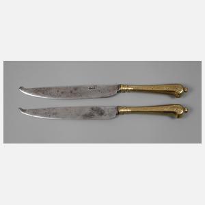 Zwei barocke Messer