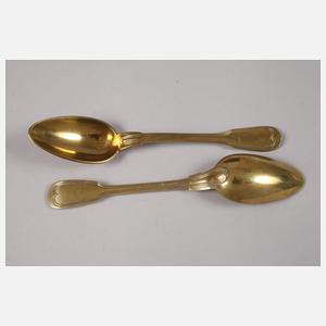 Sechs Dessertlöffel