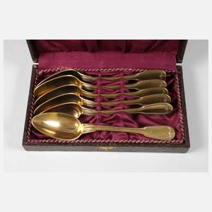 Sechs Dessertlöffel