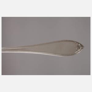 Großer Besteckkasten Akanthusdekor