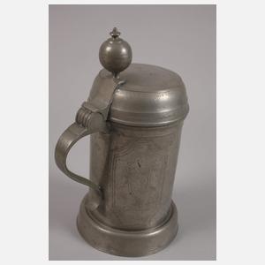 Zinn Walzenkrug Sachsen