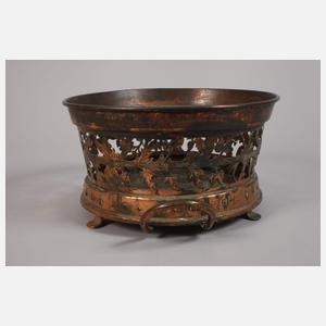 Großes Kupferstövchen