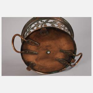 Großes Kupferstövchen