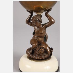 Nymphe mit Deckeldose