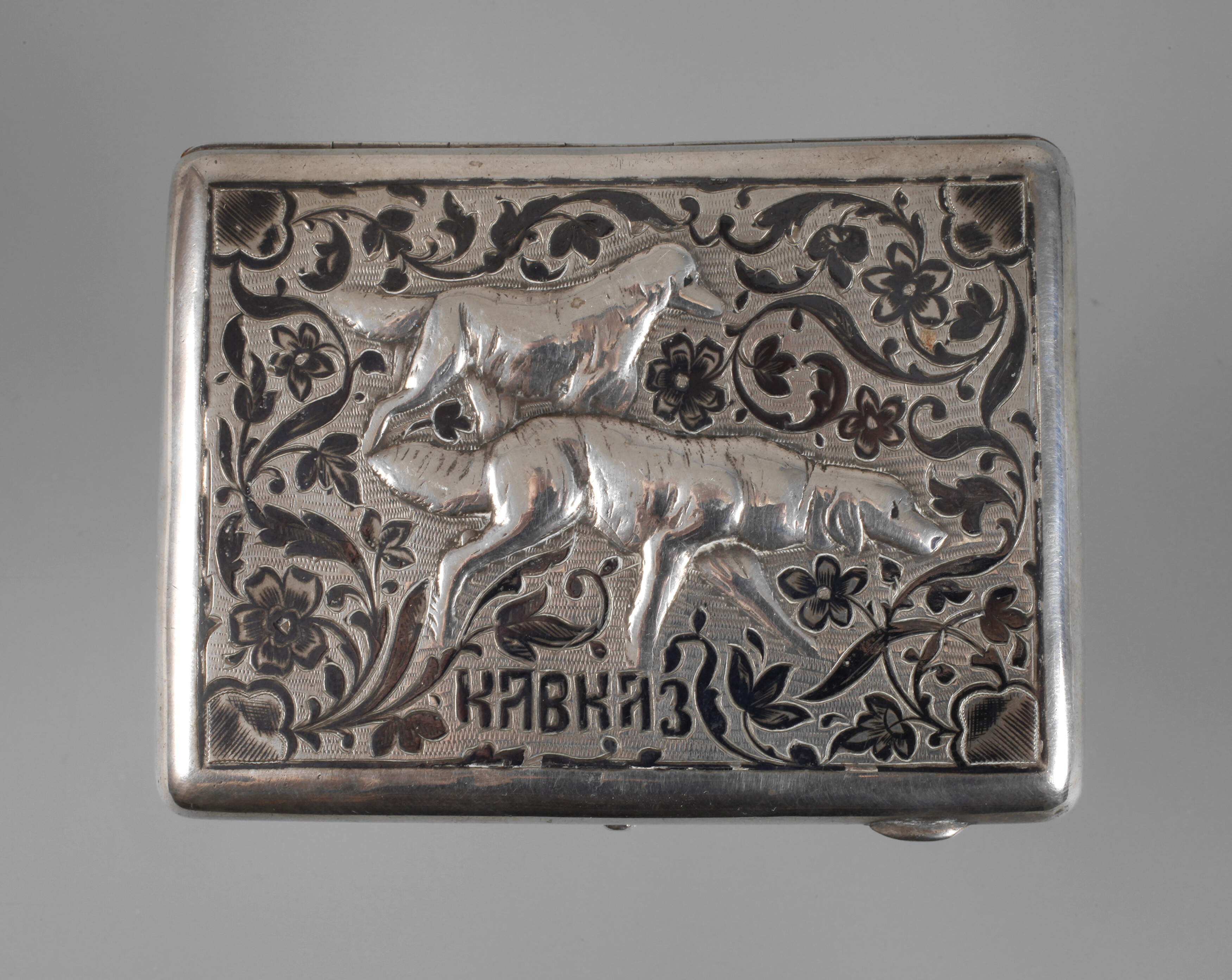 Russland Zigarettenetui Kaukasus