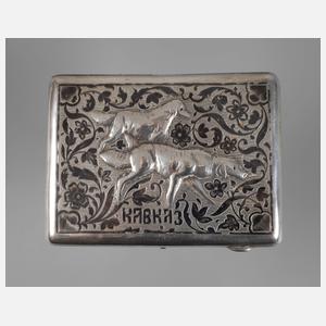 Russland Zigarettenetui Kaukasus