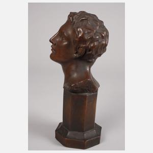 Büste eines antikisierenden Jünglings