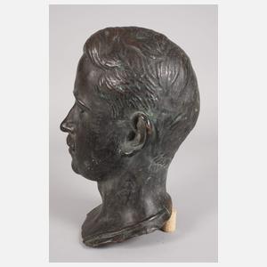 Monogrammist E.M., Büste eines jungen Herren