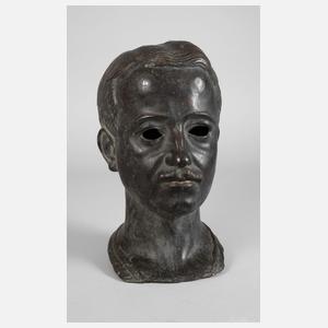 Monogrammist E.M., Büste eines jungen Herren