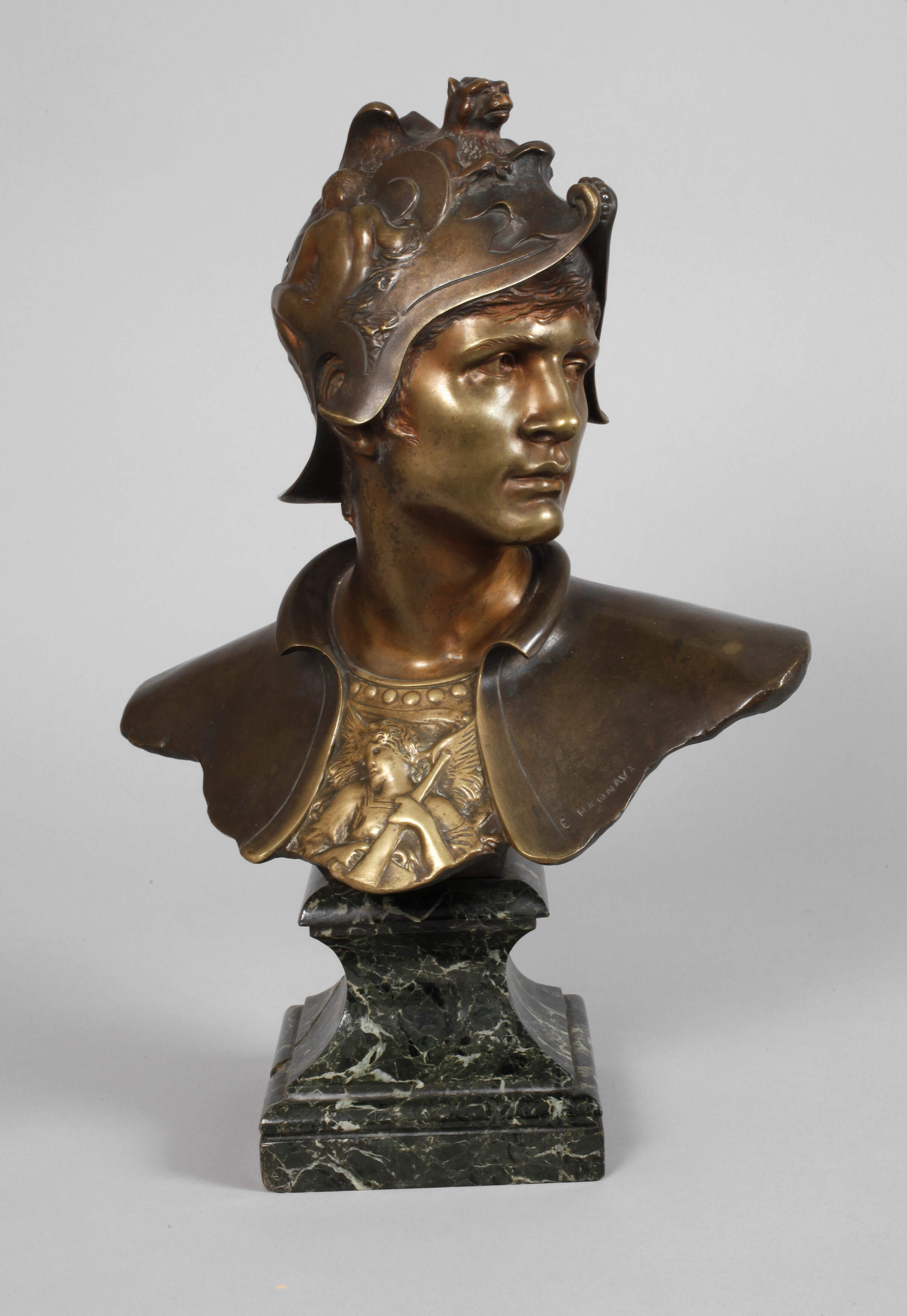 Emmanuel Hannaux, Büste eines Kriegers