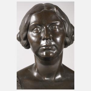 Wilhelm Krieger, Büste einer Jugendstildame