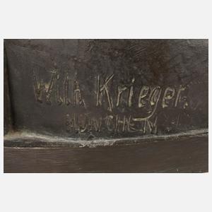 Wilhelm Krieger, Büste einer Jugendstildame