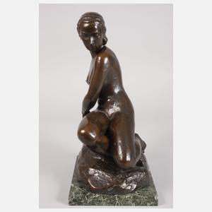 Rudolf Kaesbach, sitzender weiblicher Akt