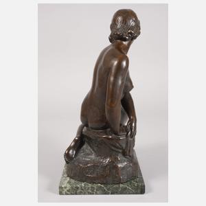 Rudolf Kaesbach, sitzender weiblicher Akt