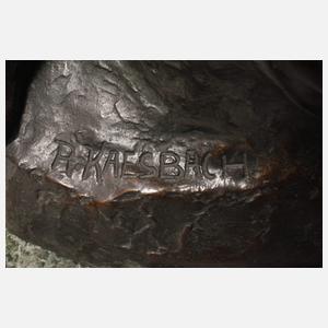 Rudolf Kaesbach, sitzender weiblicher Akt