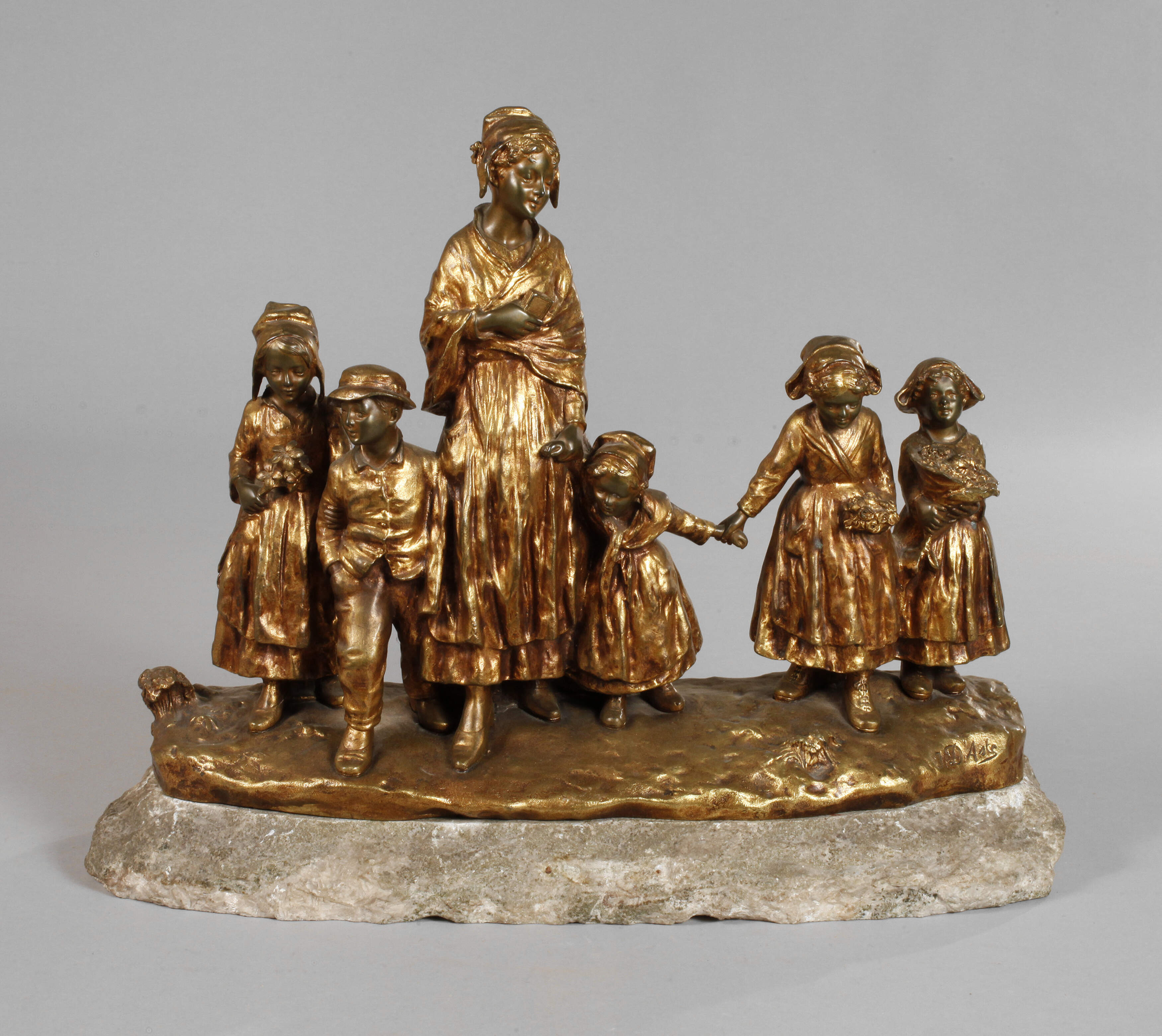 Joseph D'Aste, "Fête Au Village"