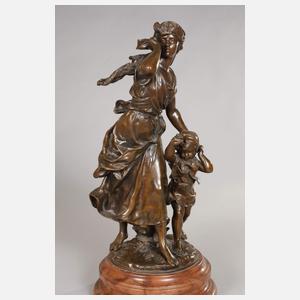 nach Hippolyte Moreau, Mutter und Kind