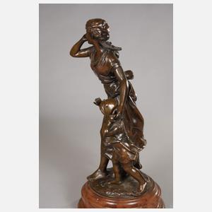 nach Hippolyte Moreau, Mutter und Kind