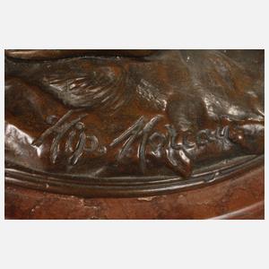 nach Hippolyte Moreau, Mutter und Kind