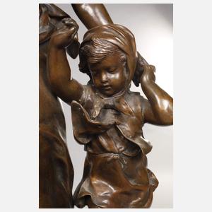 nach Hippolyte Moreau, Mutter und Kind