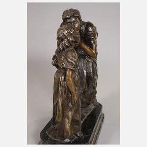 Bronzegruppe Mutterliebe