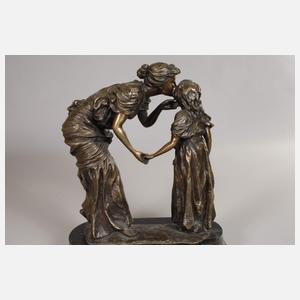 Bronzegruppe Mutterliebe