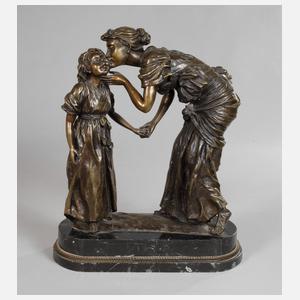 Bronzegruppe Mutterliebe