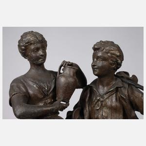 Ernest Rancoulet, "Rencontre à la source"