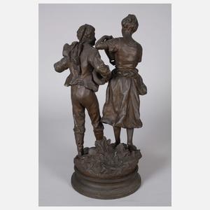 Ernest Rancoulet, "Rencontre à la source"