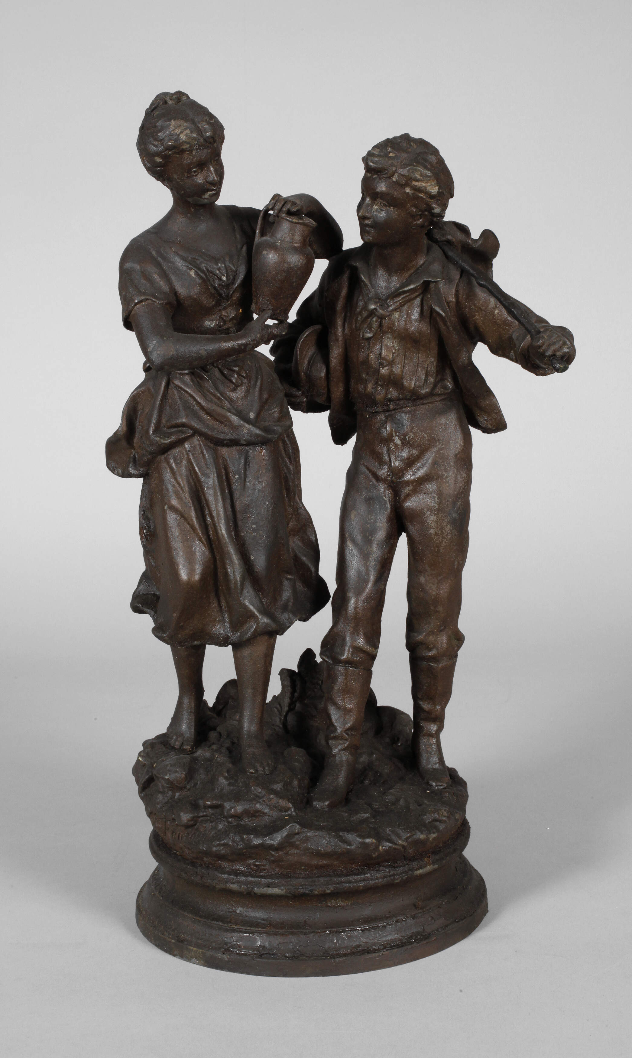 Ernest Rancoulet, "Rencontre à la source"