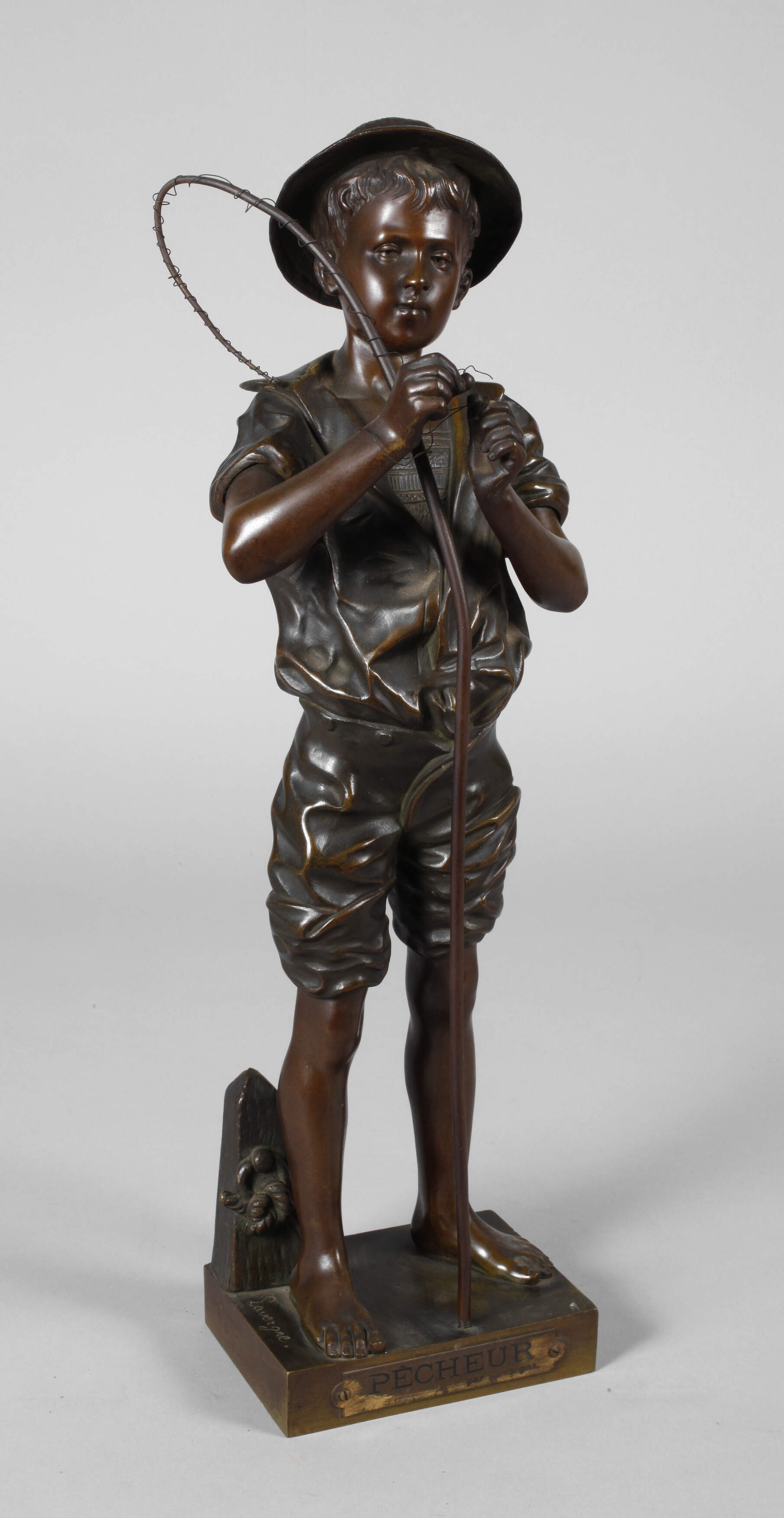 Adolphe Jean Lavergne, "Pêcheur"