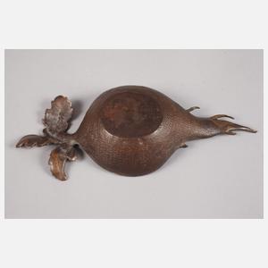 Franz Bergmann Wien, figürliche Schale