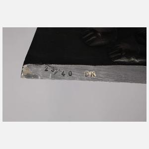 Wandplakette Mutter und Baby