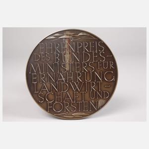 Walter Schoneweg, Ehrenpreis-Plakette