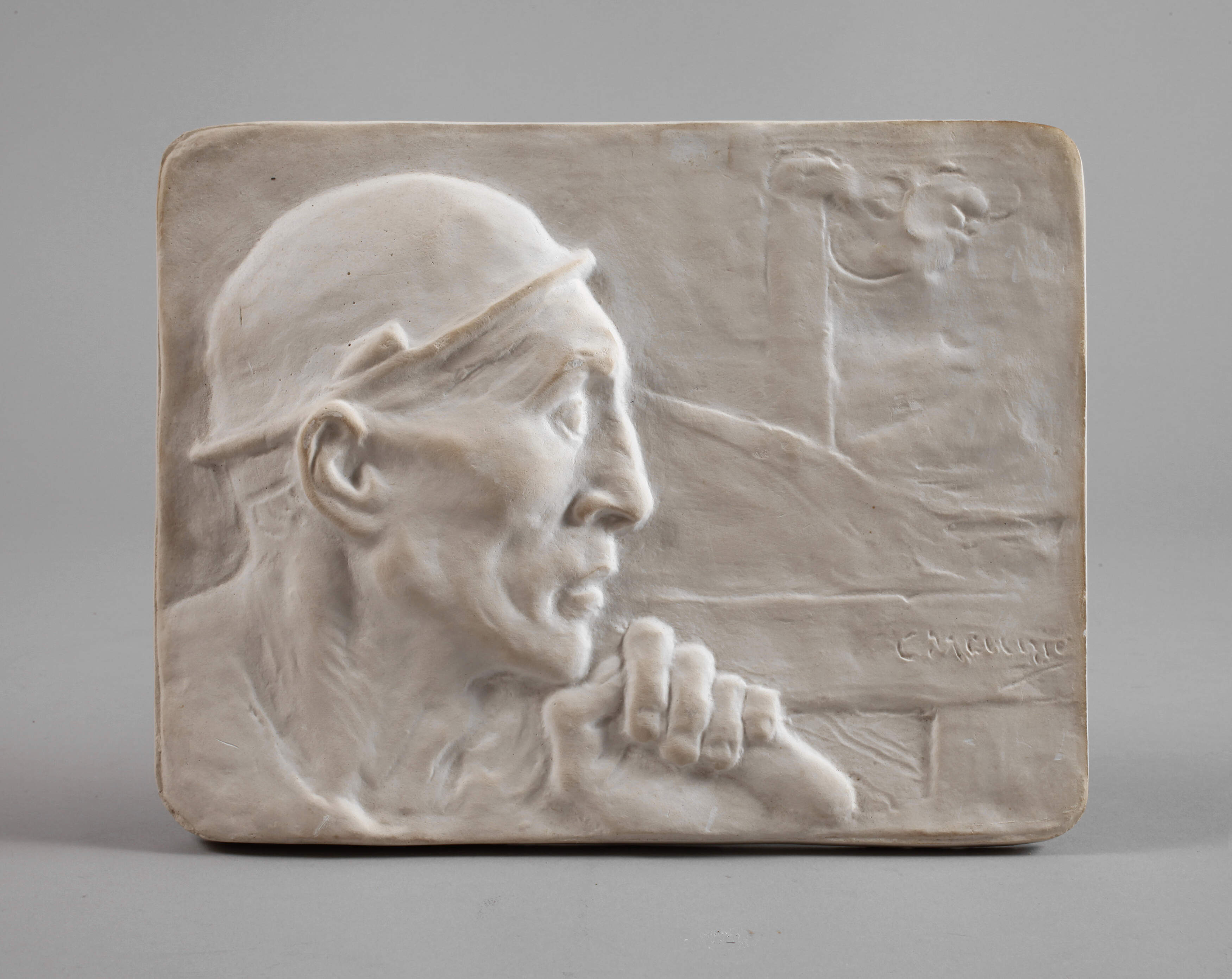 Constantin Emilé Meunier, Reliefbildplatte ”Le Mineur”