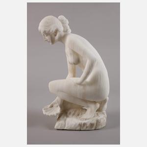 Damenakt an der Quelle