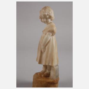 Goldscheider Wien Mädchen Alabaster