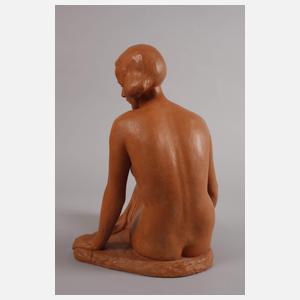 Luise Federn Staudinger, Sitzender weiblicher Akt
