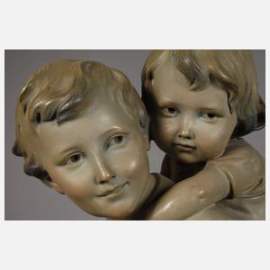 Kinderfigur Huckepack